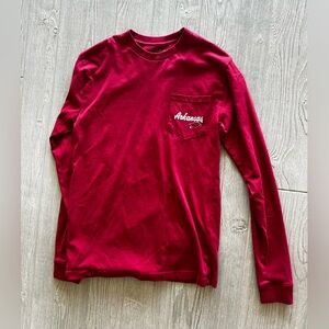 Champion Razorback Long Sleeve Shirt Women’s Size Small